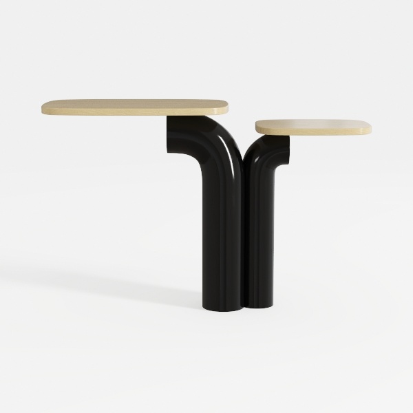 Modern Butterfly MDF Outdoor Coffee Table, Can Be 