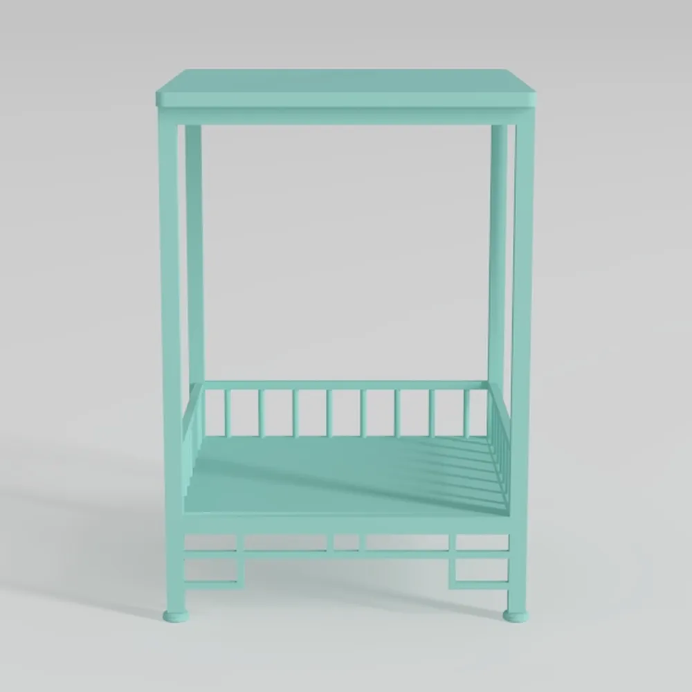 2-Tier Outdoor Side Table, 16" Adirondack Small