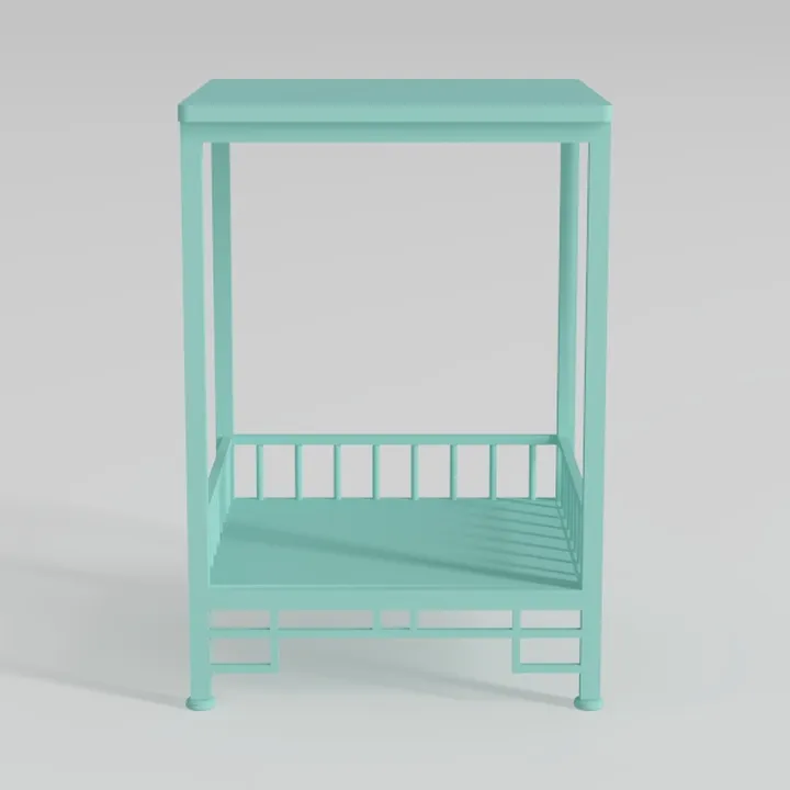 2-Tier Outdoor Side Table, 16" Adirondack Small