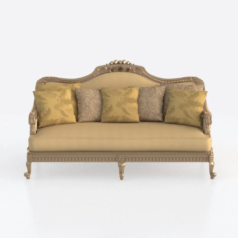 BOWERY HILL Traditional Velvet Upholstered Sofa