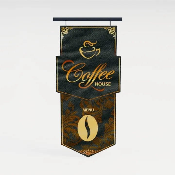 café signboard