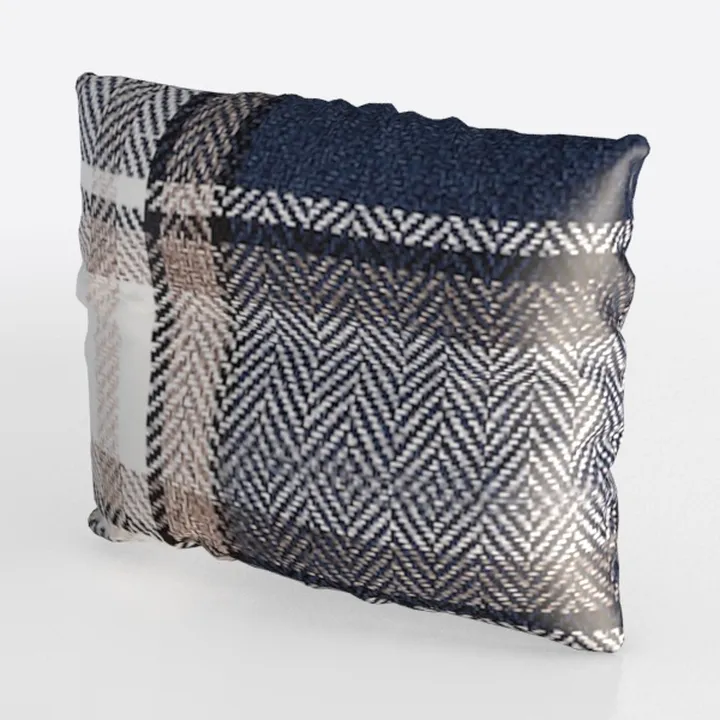 SARO LIFESTYLE Color Band Fringed Outdoor Throw