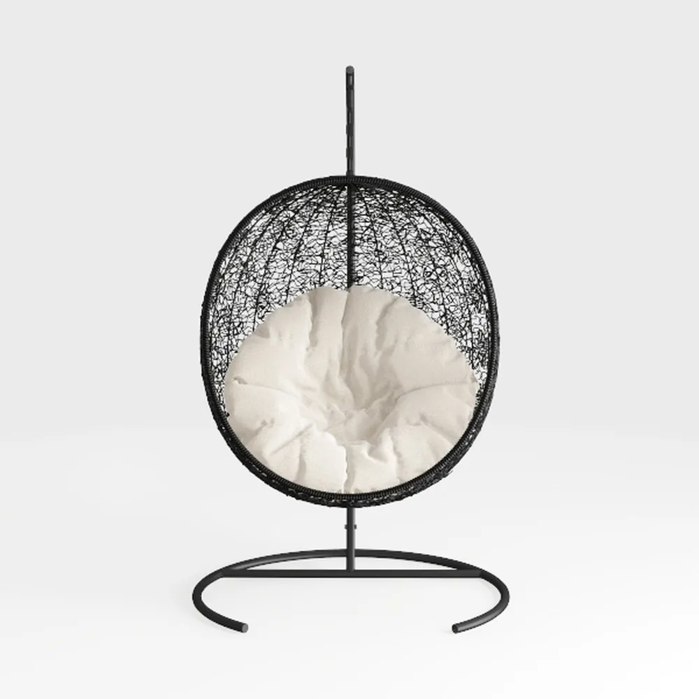 JAMFLY Egg Chair Wicker Outdoor Chairs, Oversized 