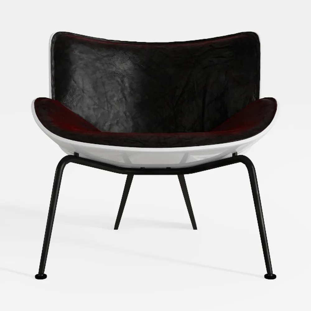 Lazy Chair with Folding Ottoman,Leisure Sofa Chair