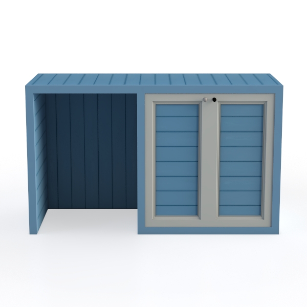 Merax Wood Farmhouse Buffet Sideboard with Silver