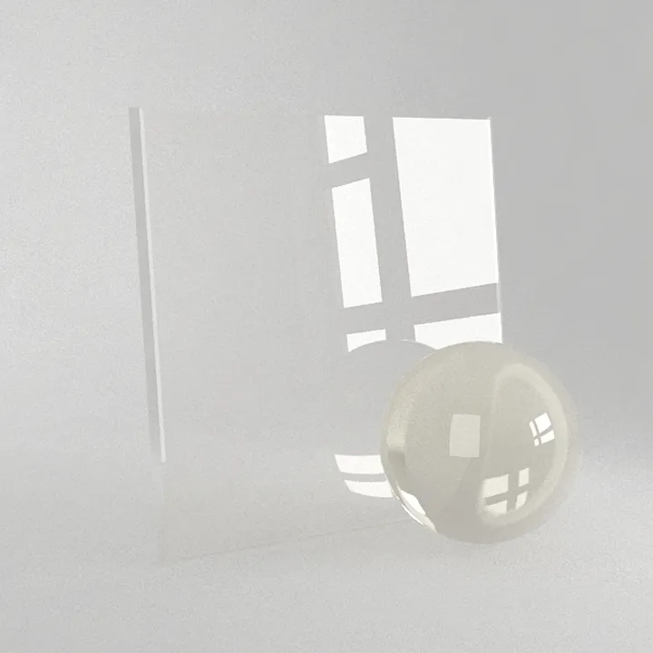 Semi-translucent High Gloss Acrylic 22