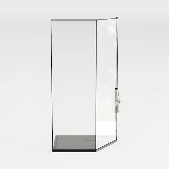 Deluxe Framed Tub Shower Door,Semi-Frameless