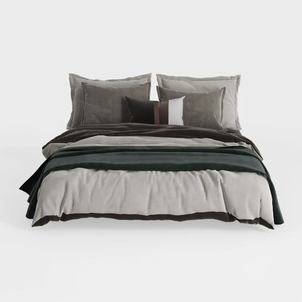 Lush Decor Comforter Farmhouse Stripe, Full/Queen,