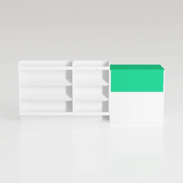 Loomie 12-Cell Divided Drawers White Dresser with