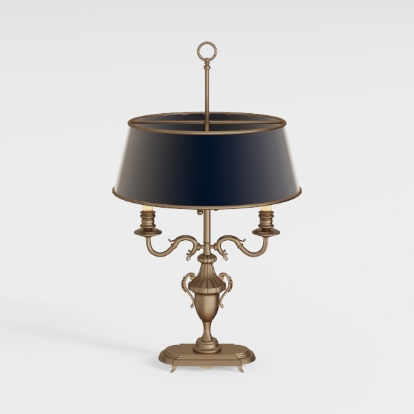 table lamp-Baroque Splendor