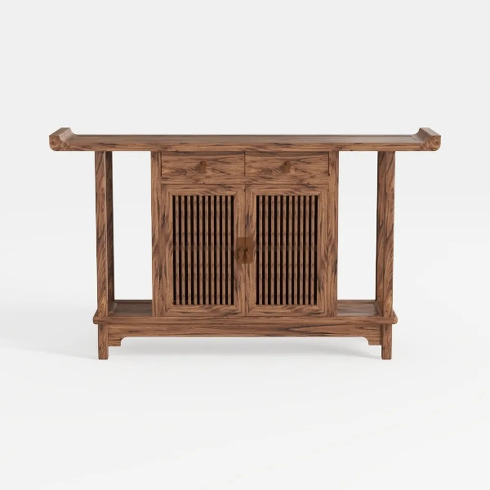 Render in Walnut Vinyl Record Display Stand