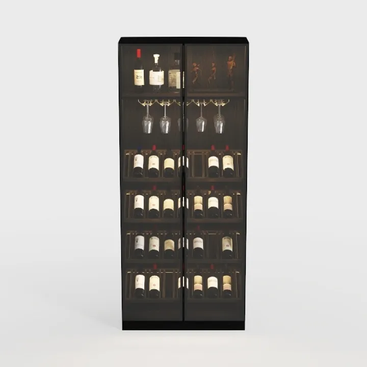 HOSTACK 75" Tall Book Shelf and Bookcase, 47" Wide