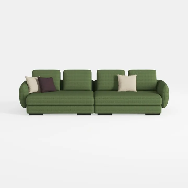 109" Modular Sectional Sofa Cloud L Shaped Couch 