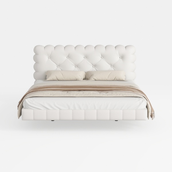 Baxton Studio Barrera Floating Platform Bed with S