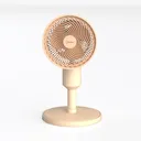 electric fan-Rainbow of Colors Left 45 Degree View