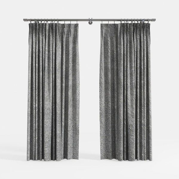 Pinch Pleated Black Out Curtains 84 Inch Long for 
