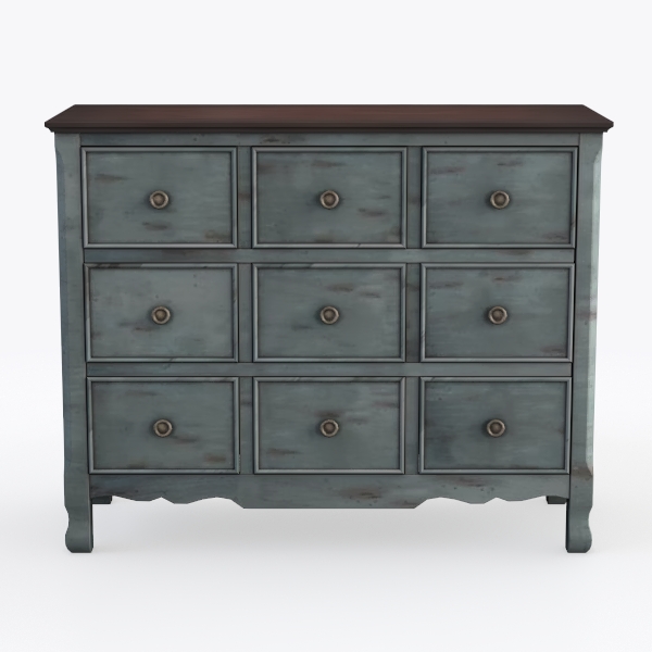Chest 3 drawer moonstone 12027