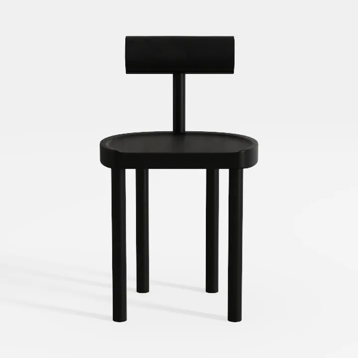 Mid Century Modern Rattan Dining Chairs Set of 6