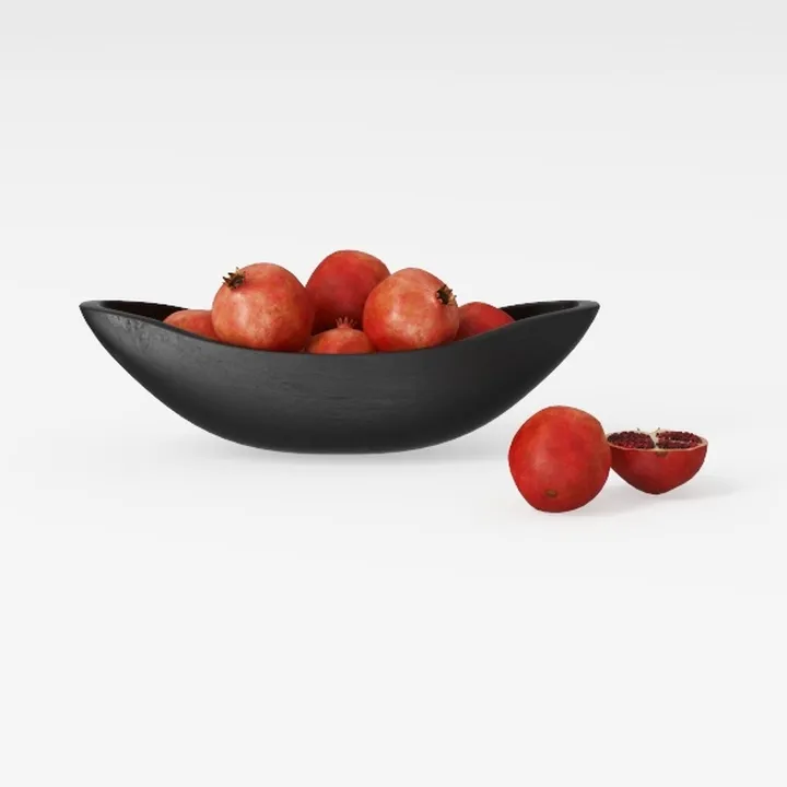 plate-Crimson Elegance