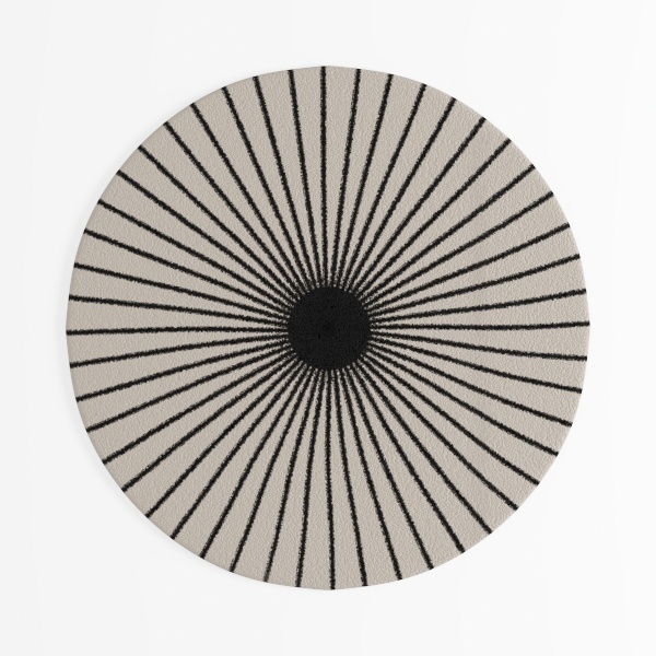 SAFAVIEH Adirondack Collection 4&#39; Round Grey