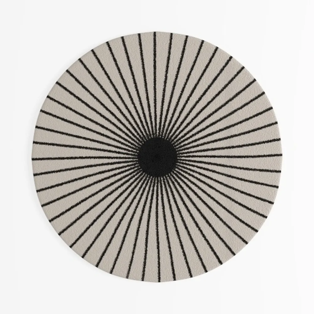 SAFAVIEH Adirondack Collection 4' Round Grey