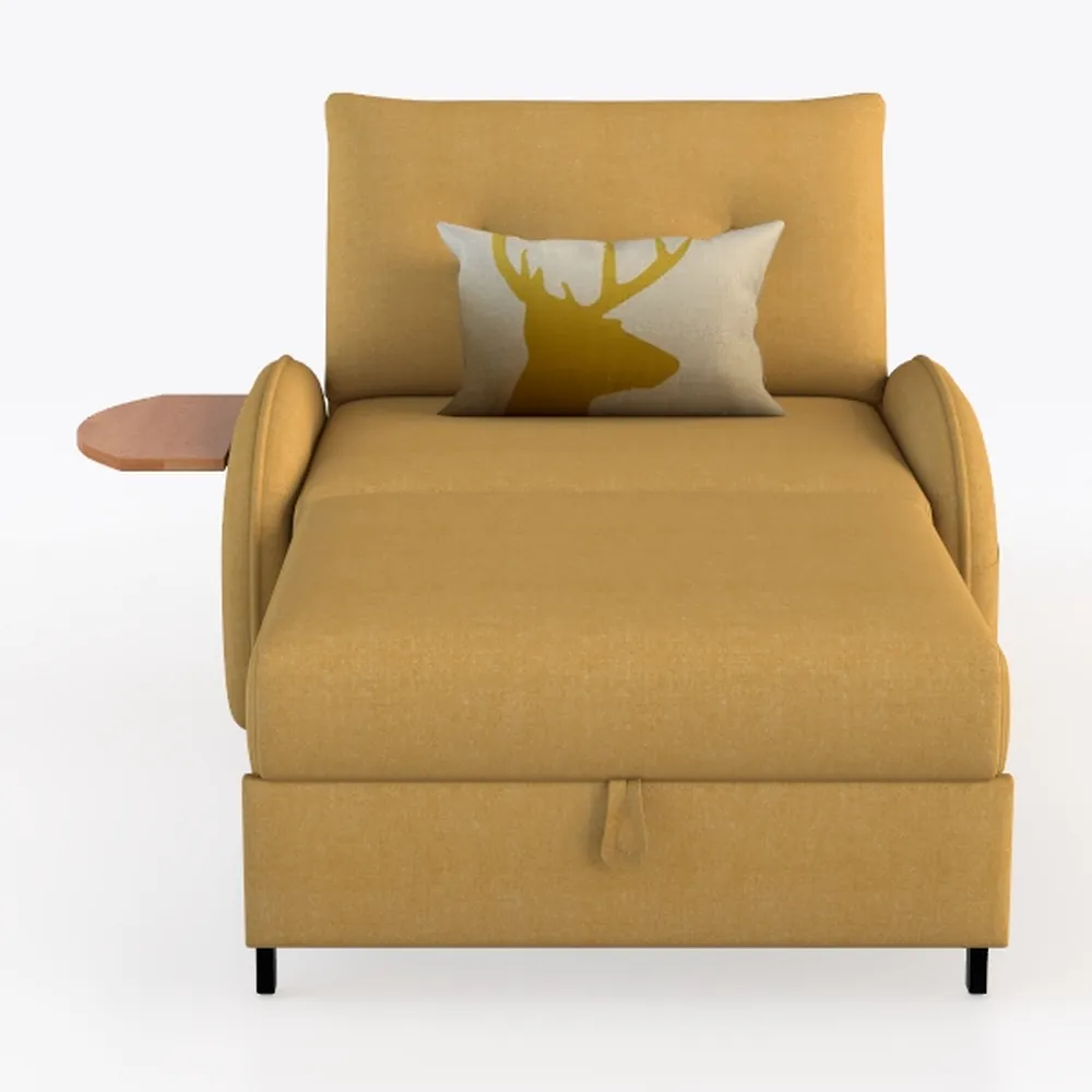 Oversized Chaise Lounge Indoor 42.1" W Comfy Deep