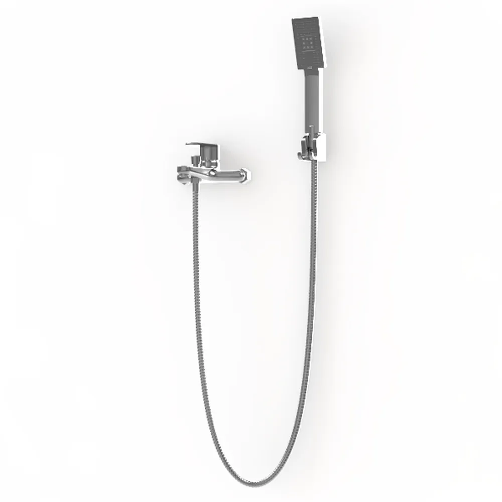 TapLong Wall Mount Bathtub Faucet Set with
