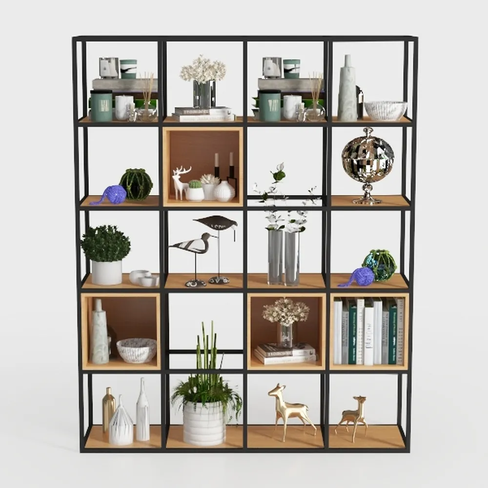 Mavivegue Book Shelf, 16 Cube Storage Organizer