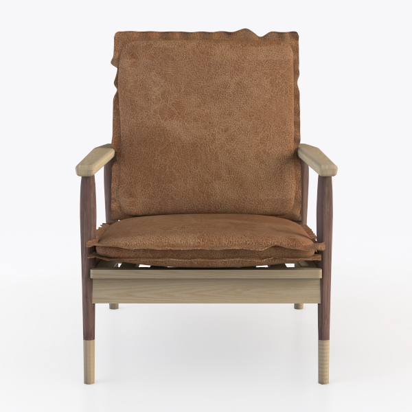 ELUCHANG Mid-Century Modern Accent Chair