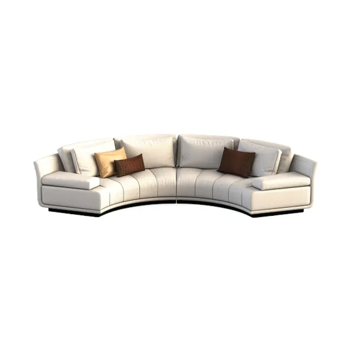 Pemberly Row Contemporary Canes Cobblestone 6 Piec