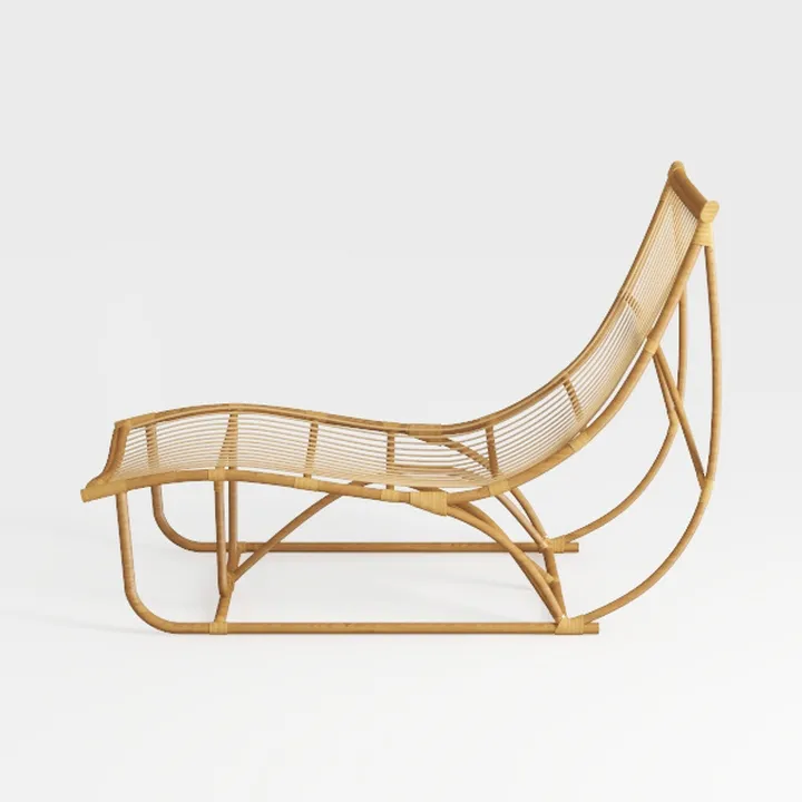 bali & pari Alaya Natural Rattan Accent Chair, One