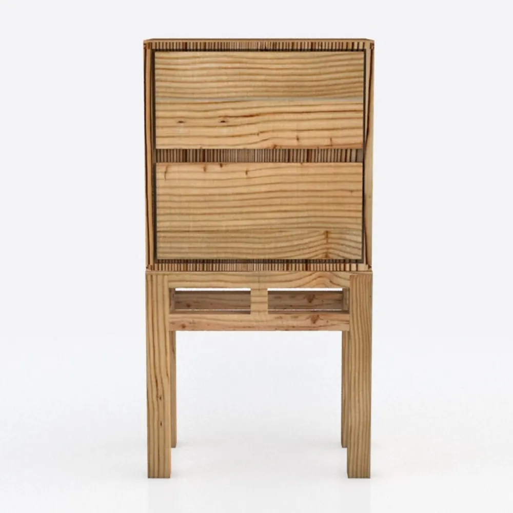 Whalefall Night Stands with Charging Station Set