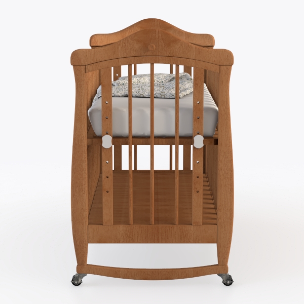 Natural Folding Full Size Crib
