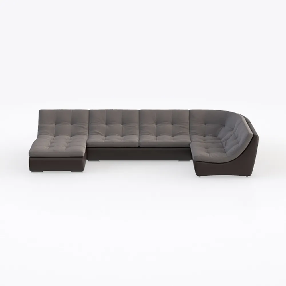 AYEASY Modular Sectional Sofa, Convertible Section