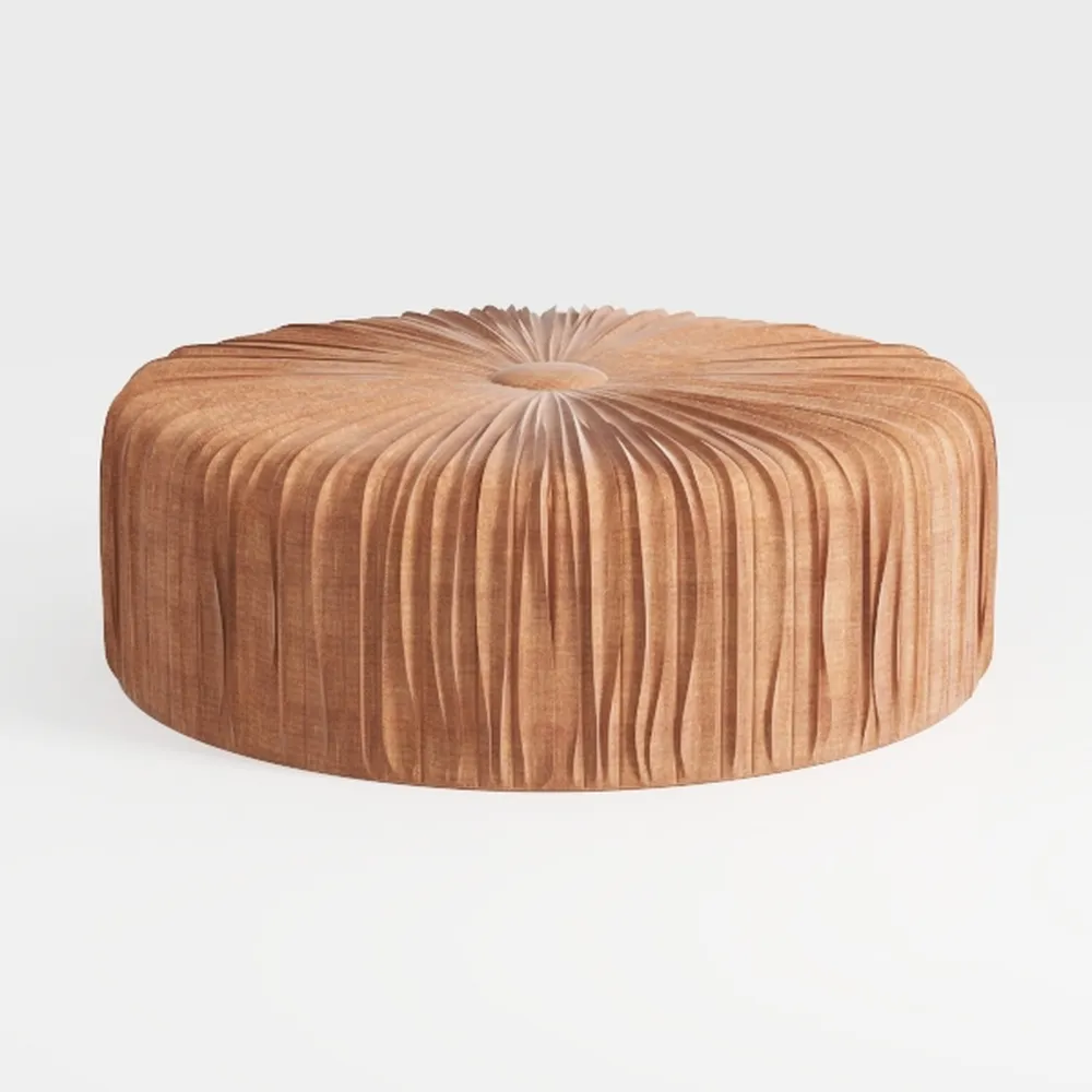 Thgonwid Unstuffed Moroccan Storage Pouf Foot