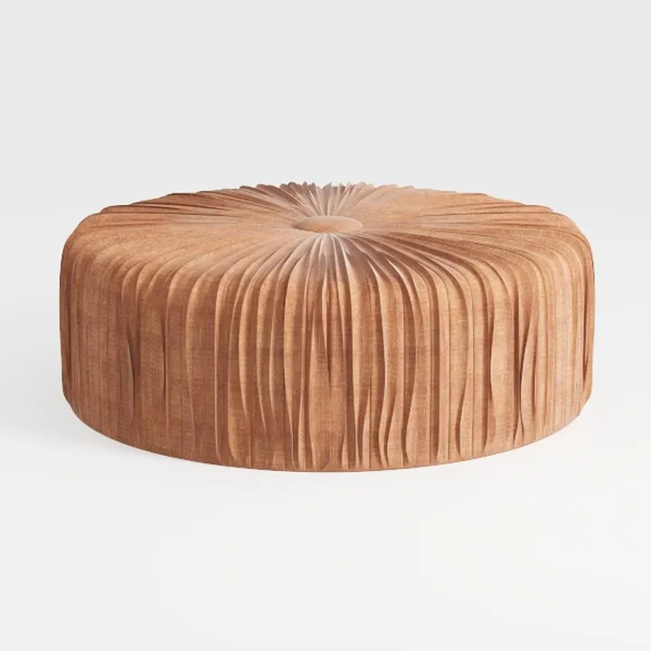 Thgonwid Unstuffed Moroccan Storage Pouf Foot