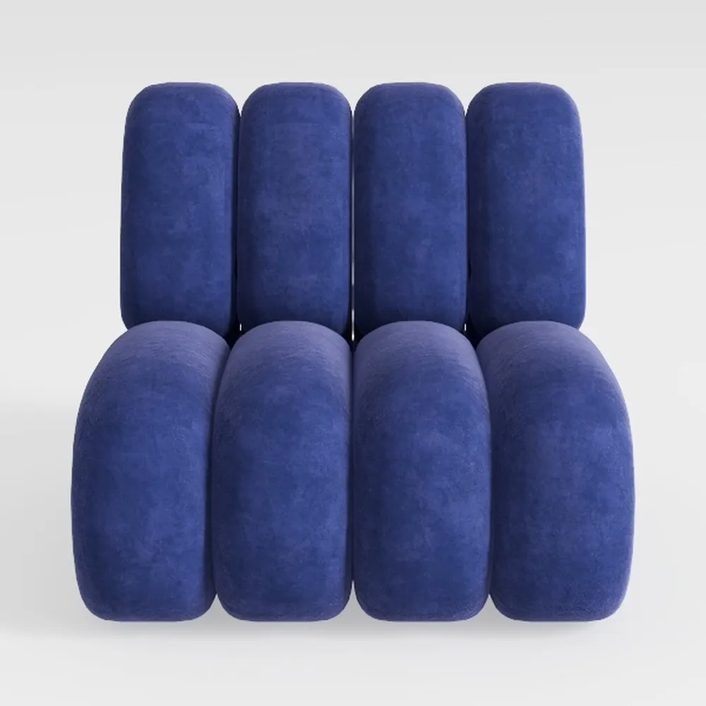 single sofa-Vivid Hound