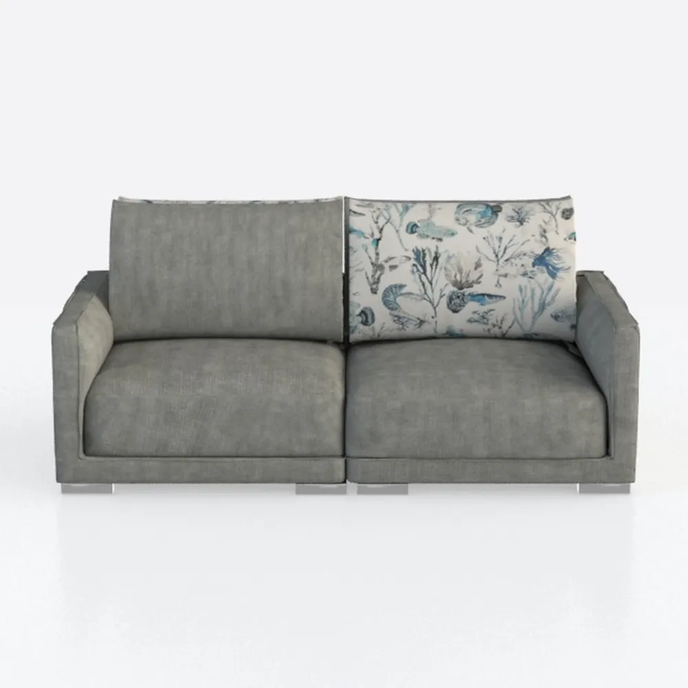 Modular Deep Seating Sectional Loveseat Sofa