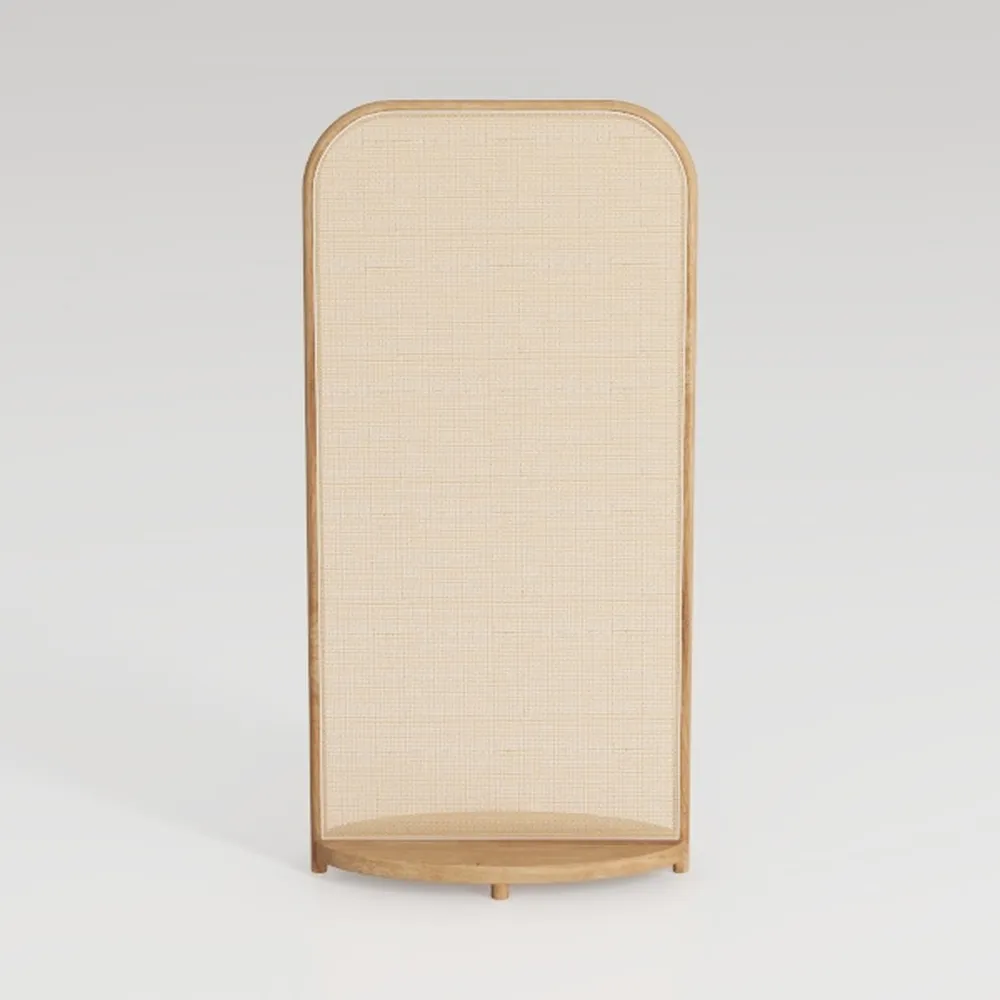 Yechen Sideboard Cabinet with Natural Rattan