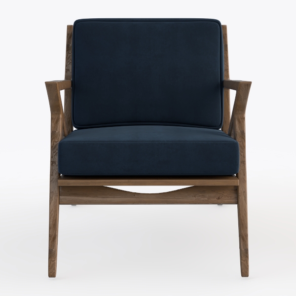 Omax Decor Zola Mid Century Modern Accent Chair Ar