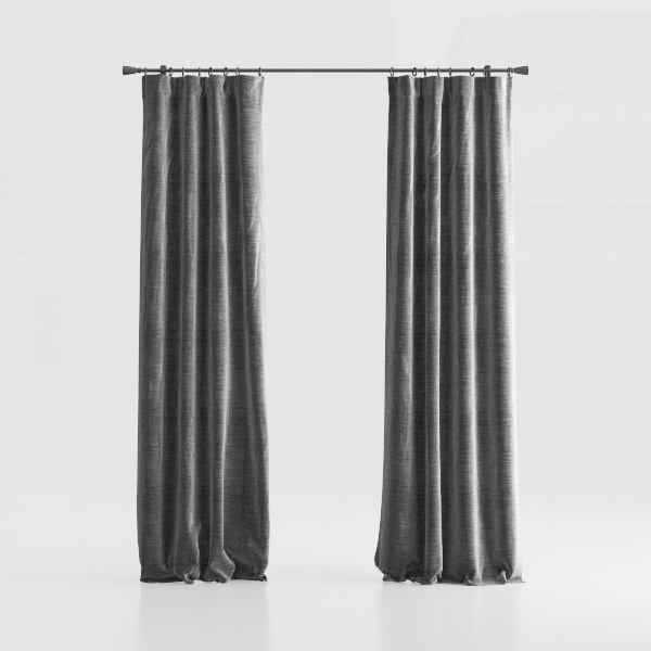 EMEMA Velvet Curtains 84 Inch Length 2 Panels Set,