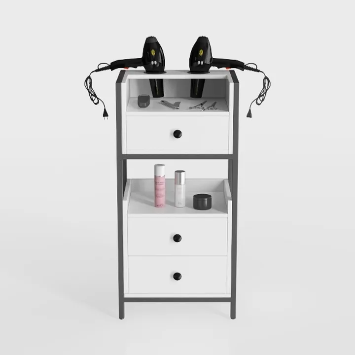 VEVOR 68" Tall Corner Storage Cabinet, 6 Tiers