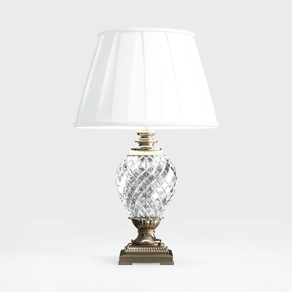 Moooni Modern Bedside Crystal Table Lamp with