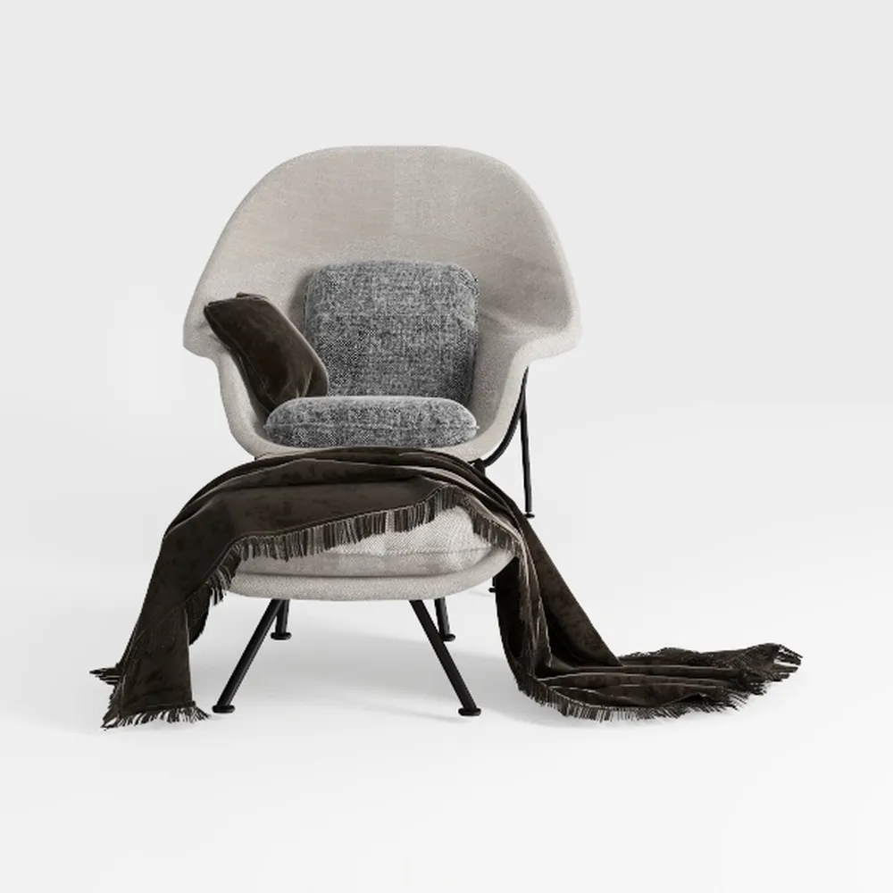 NUGYK Oversized Swivel Armchair 40”Single Sofa Lou