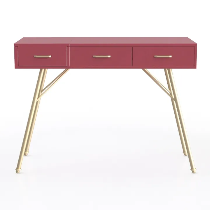 Linon PG138RSP01U Linon Home Decor Peggy Raspberry
