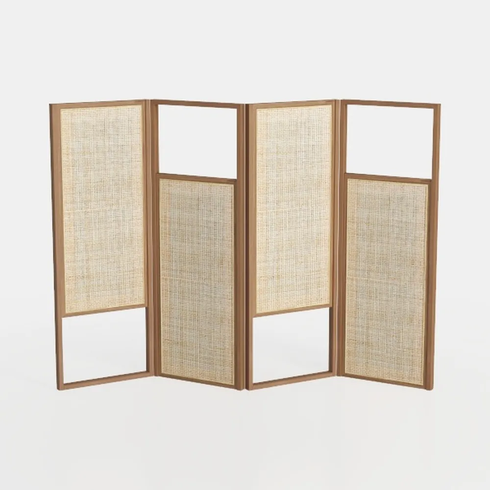 XIAO WEI Sideboard Buffet Cabinet with 2 Natural
