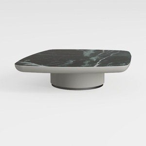 coffee table-Marble Majesty