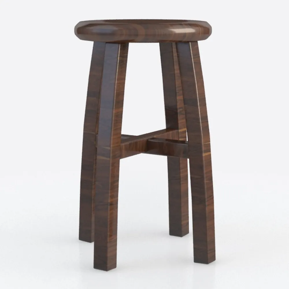 Giantex Bar Stools Set of 2-25.5" Counter Height