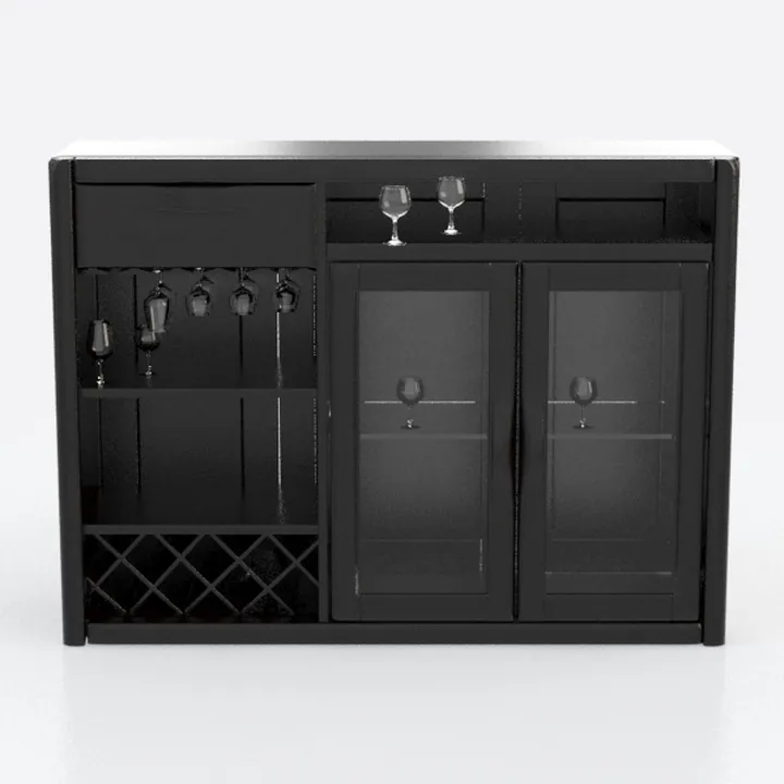 Sideboard Buffet Cabinet, Stackable Cupboard