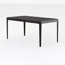 NBF at Work Writing Desk Executive Office Desk - D Right 45 Degree View